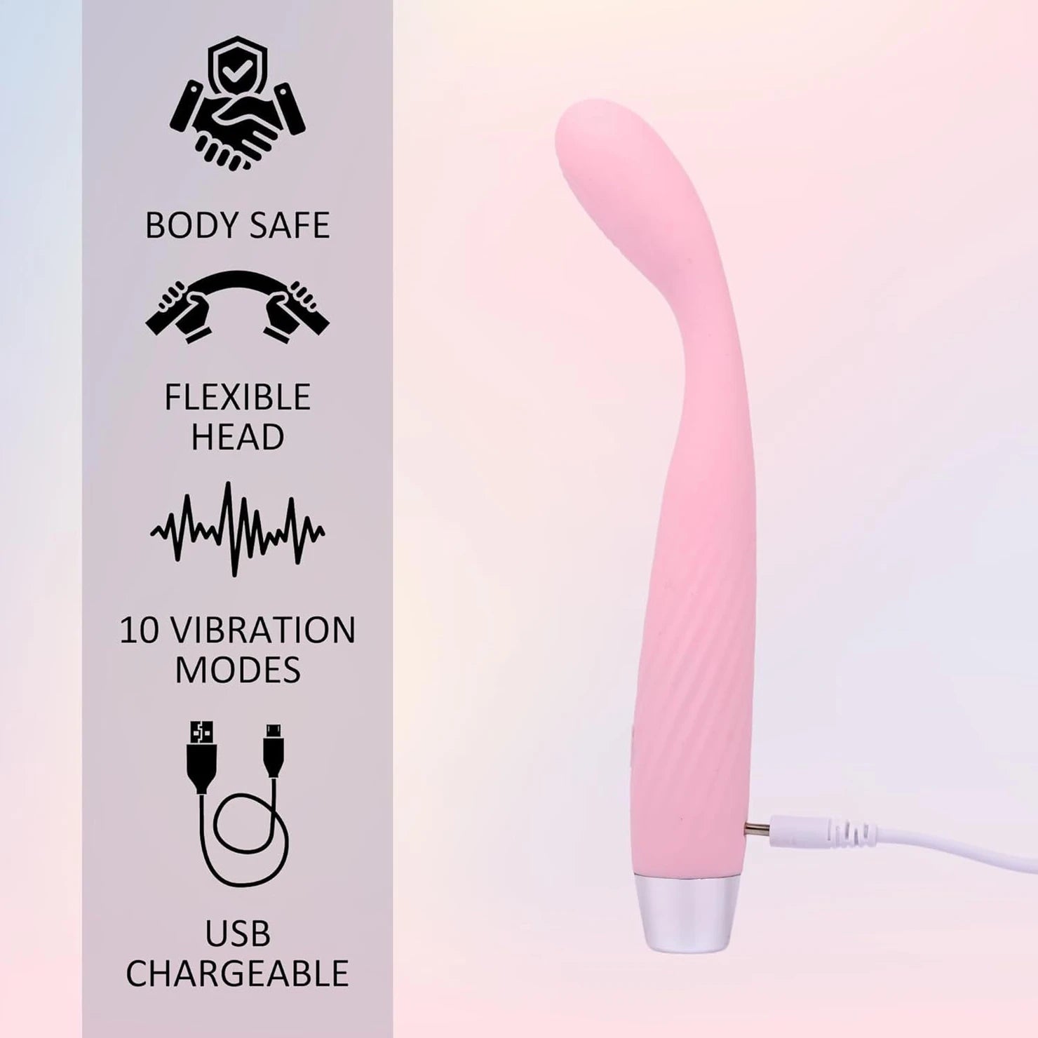 Personal Wand Massager Rechargeable & Waterproof
